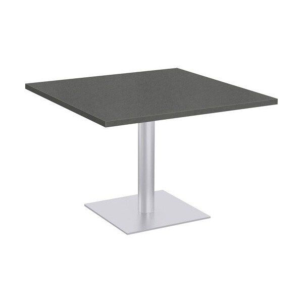 Special-T Table, SquareTop, BarHeight, 42inx42inx42in, GY SCTSIEN4242BHSM - main